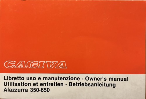 Cagiva alazzurra 350 - cagiva, 350-650