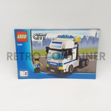 Lego Vintage Istruzioni Instructions Set 7288 - Mobile Police Unit (2011) n.2