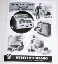 Webster Chicago 78