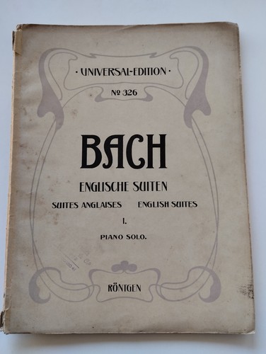 Univeral edition 326 bach - univeral,