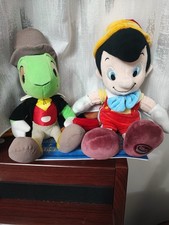 Peluche Pinocchio e Grillo