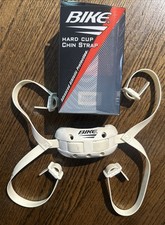 Casco calcio BIKE autentico coppa rigida mentoniera 4 punti attacco alto BACS50T B