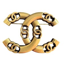 Chanel spilla vintage oro - chanel,
