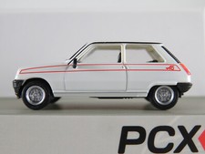 PCX87 870511 Renault 5 Alpine Turbo (1980-1984) in bianco 1:87/H0 NUOVO/CONFEZIONE ORIGINALE
