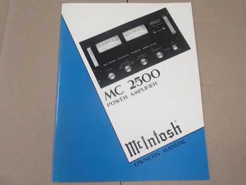 Mcintosh 2500 amplifier - mc,