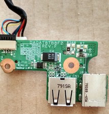 DAOAT8TB8F2 ORIGINALE Scheda alimentazione + presa USB HP Pavilion DV6000 DV6500