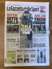 GAZZETTA DELLO SPORT 15 SETTEMBRE 2014 Vittoria VALENTINO ROSSI VR46