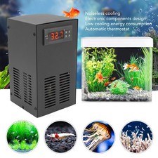 Raffrescatore Acqua Acquario 120W Scaldabagno Elettrico Refrigeratore Sistema di Raffreddamento 100V‐240V
