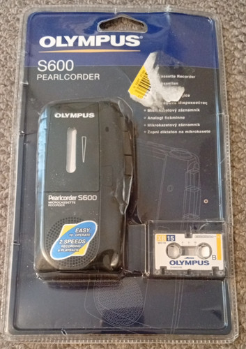 Olympus s600 pearlcorder - olympus,