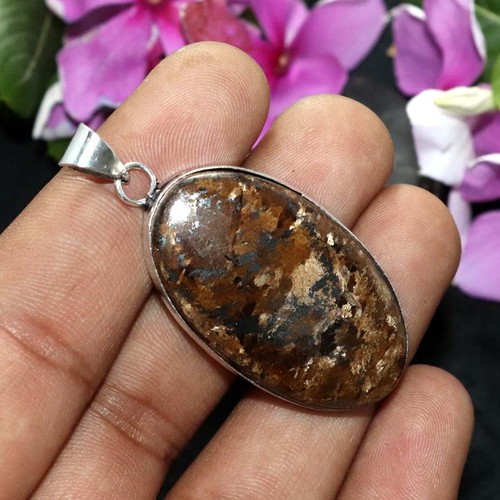 Ciondolo bronzite argento 925 - ciondolo,