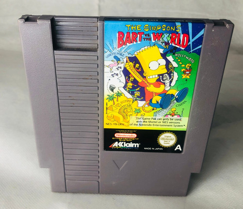 Videogioco simpson bart vs - videogioco,