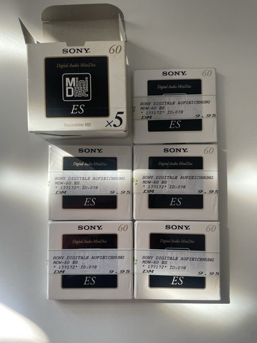 Sony mini disc - 5x,