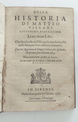 Della historia matteo - historia,