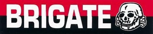 Adesivo ultras milan brigate - ultras,