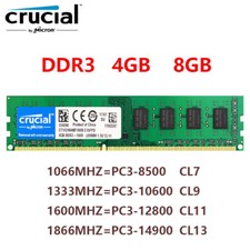 Crucial DDR3 4 GB 8 GB 1066
