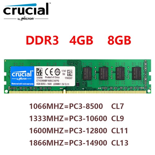 Crucial ddr3 gb 1066 - 4, 8