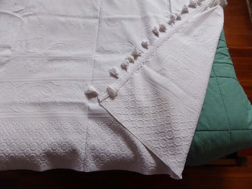Copriletto cotone damascato - in,