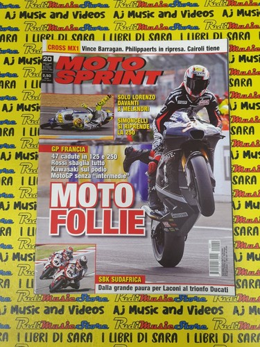 Rivista moto sprint 19 25 - n.20, 19-25