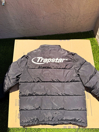 Trapstar mens black puffer - mens,