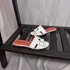 Sandali donna Santoni in pelle con slide - taglia 39