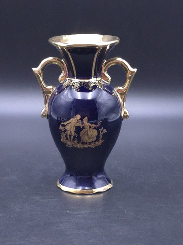 Vaso doppio manico - , porcellana