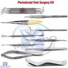 Kit Chirurgia Orale Parodontale Micro Base Strumento Dentale Mucogengivale Dentista