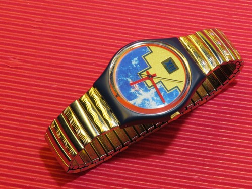 Refurbished swatch blue - swatch,