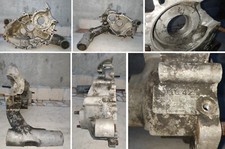 SEMI CARTER MOTORE VESPA V5A2M CON VALVOLA DA RIPARARE O DA LAMELLARE COME FOTO