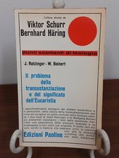 VIKTOR SCHURR BERNHARD HARING - IL PROBLEMA DELLA TRANSUSTANZIAZIONE [ PAOLINE ]