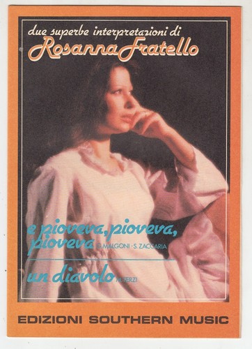 Spartito rosanna fratello - rosanna, e