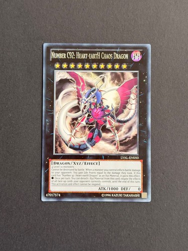 Carta numero c92 - yu-gi-oh,