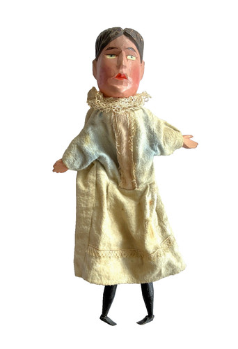 Antico marionetta galante dama - antico,