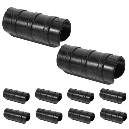 30pz clip plastica nera per - clip,