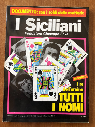 Giuseppe fava siciliani anno - i,