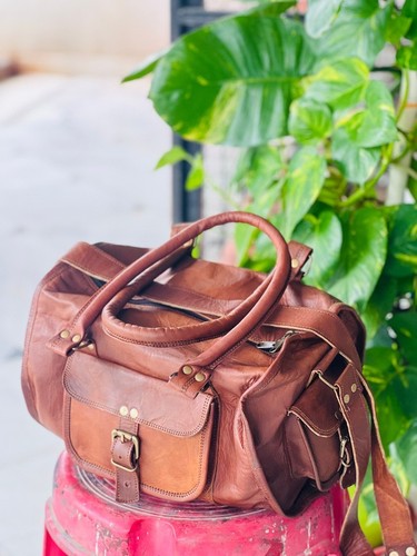 Borsone uomo pelle vintage - pelle,