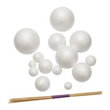 Kit Progetto  Solare, PlanetModel Crafts 14 Palline Sfere di Polistirene di9797