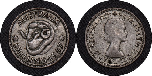 Australia 1957 uno - australia, 1