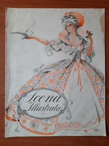 Rivista scena illustrata - rivista,