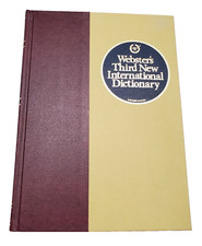 Merriam Webster's Third New International Dictionary Unabridged 2002 w/ CD
