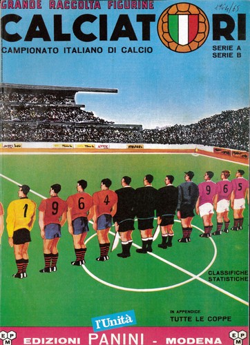 Calciatori panini 1964 65 - calciatori,