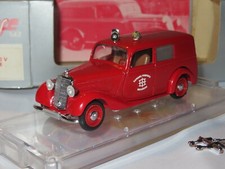 MERCEDES 170 Van Ambulance Pompiers Mulhouse - VITESSE - ref. 352 - old model