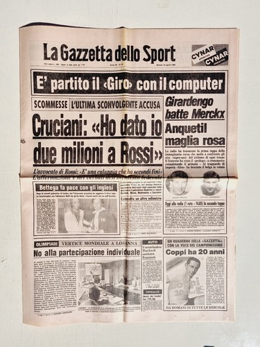 Gazzetta dello sport - gazzetta, aprile