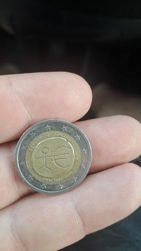 Moneta euro omino - moneta, da