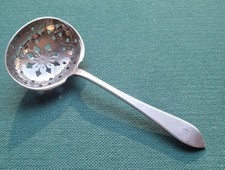 Tiffany & Co Mestolo setaccio zucchero caramella traforato sterling 6" marchio M inciso "G"