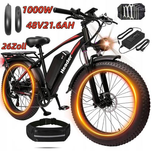 Bicicletta elettrica - bicicletta, 26