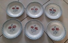 JOLI LOT DE 6 ASSIETTES À