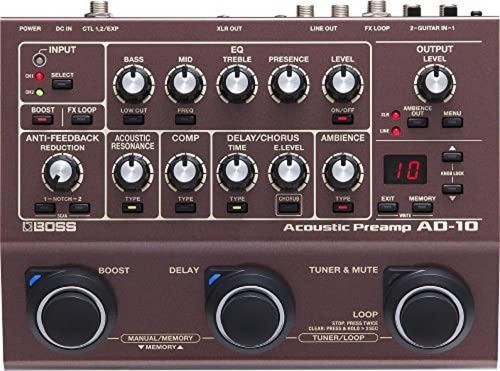 Boss preamplificatore - ad-10,