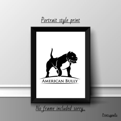 American bully dog - bully, pet