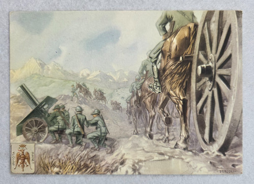 Cartolina reggimentali alpini - reggimentali,
