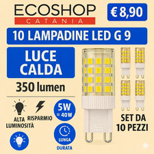 10X G9 Lampada G9 a LED  5W AC